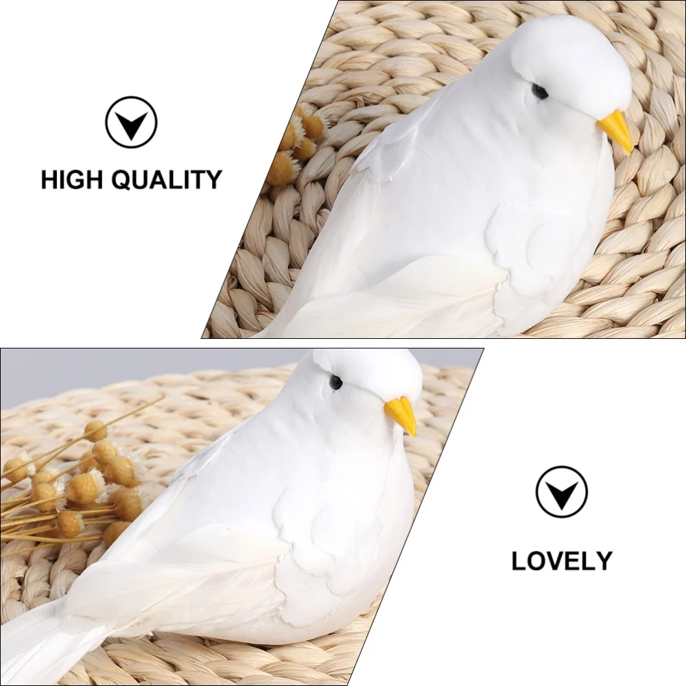 3Pcs Simulation Birds Artificial Birds Model Adornment Garden Decor Bird Props 
3Pcs Simulation Birds Artificial Birds Model Adornment Garden Decor Bird Props
