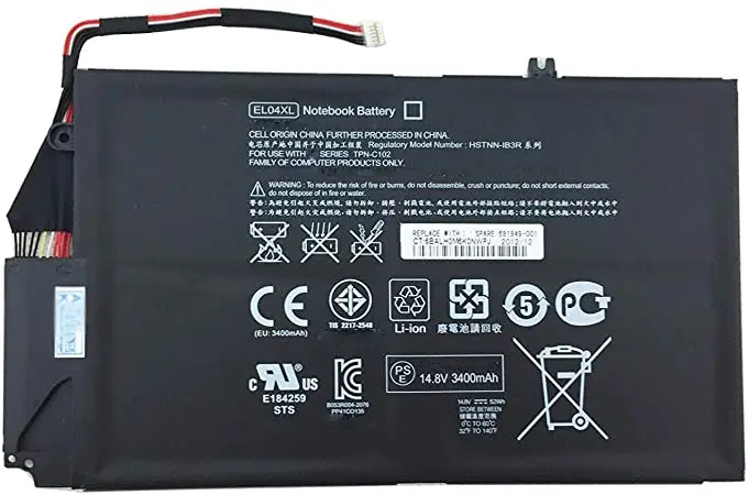 New EL04XL Battery For HP Envy 4-1038NR 4-1043CL 4-1050CA 4-1110US 4-1117NR TPN-C102 HSTNN-UB3R
New EL04XL Battery For HP Envy 4-1038NR 4-1043CL 4-1050CA 4-1110US 4-1117NR TPN-C102 HSTNN-UB3R