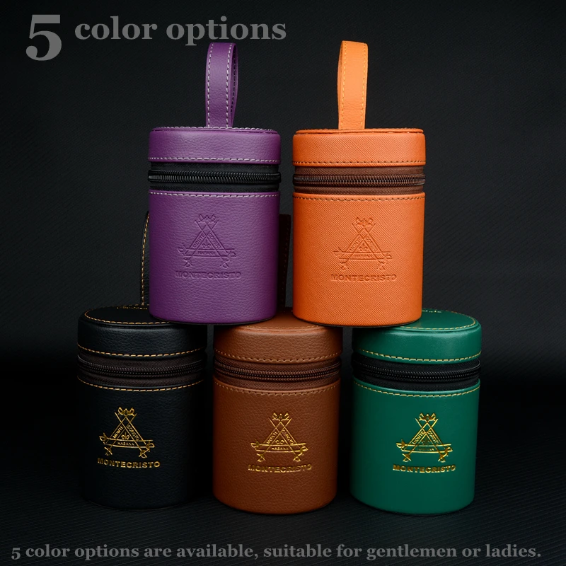 Latest Mini Cigar Humidor with Humidifier Cedar Wood Lined Tobacco Tube Travel Cigar Case Leather Holder Box Smoking Acessories
Latest Mini Cigar Humidor with Humidifier Cedar Wood Lined Tobacco Tube Travel Cigar Case Leather Holder Box Smoking Acessories