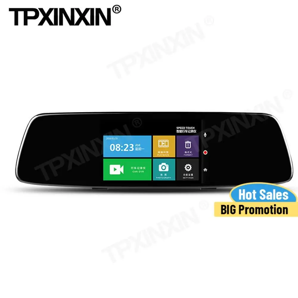 New private model 5 inch 1080P high-definition night vision front and rear dual recording rear view mirror recorder Car DVR
New private model 5 inch 1080P high-definition night vision front and rear dual recording rear view mirror recorder Car DVR