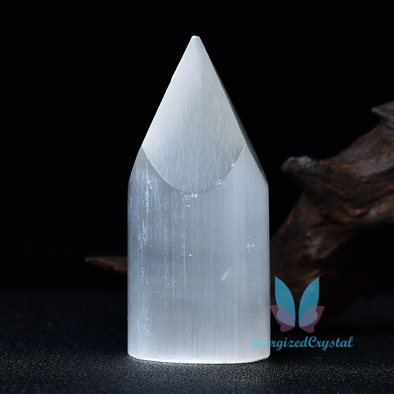 3.94'' Morocco Selenite Cutting Tower for Healing Crystal Iceberg Charging Stone
3.94'' Morocco Selenite Cutting Tower for Healing Crystal Iceberg Charging Stone