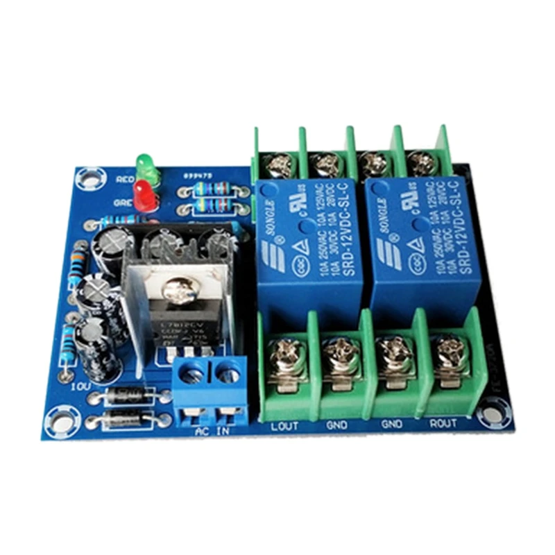 Dual Channel Speaker Protection Circuit Board High-Power o Amplifier Speaker Protector 
Dual Channel Speaker Protection Circuit Board High-Power o Amplifier Speaker Protector