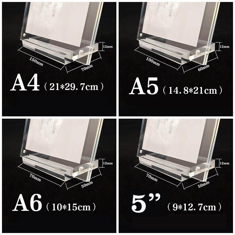 Picture Frame Acrylic Table Plexiglass Price Tag Card Sign Card Display Stand Photo Desktop Label Holder Home Decor
Picture Frame Acrylic Table Plexiglass Price Tag Card Sign Card Display Stand Photo Desktop Label Holder Home Decor