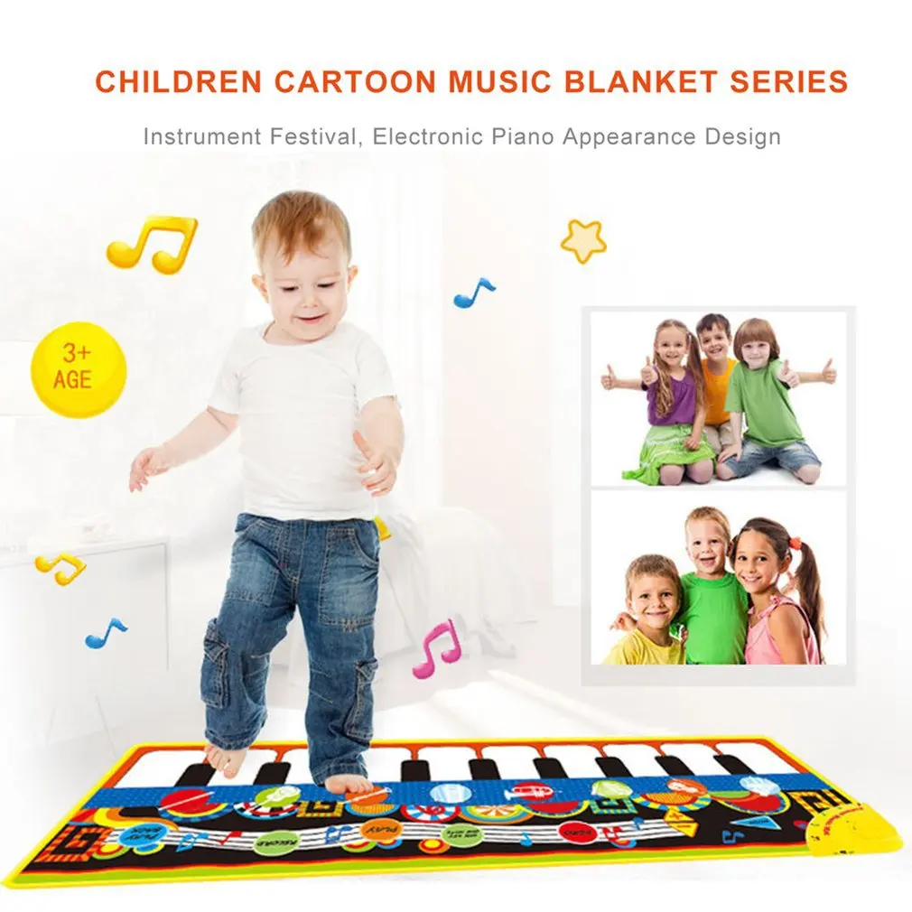 Musical Mat With Animal Voice Baby Piano Playing Carpet Music Game Instrument Montessori Toy Early Educational Toys For Children
Musical Mat With Animal Voice Baby Piano Playing Carpet Music Game Instrument Montessori Toy Early Educational Toys For Children