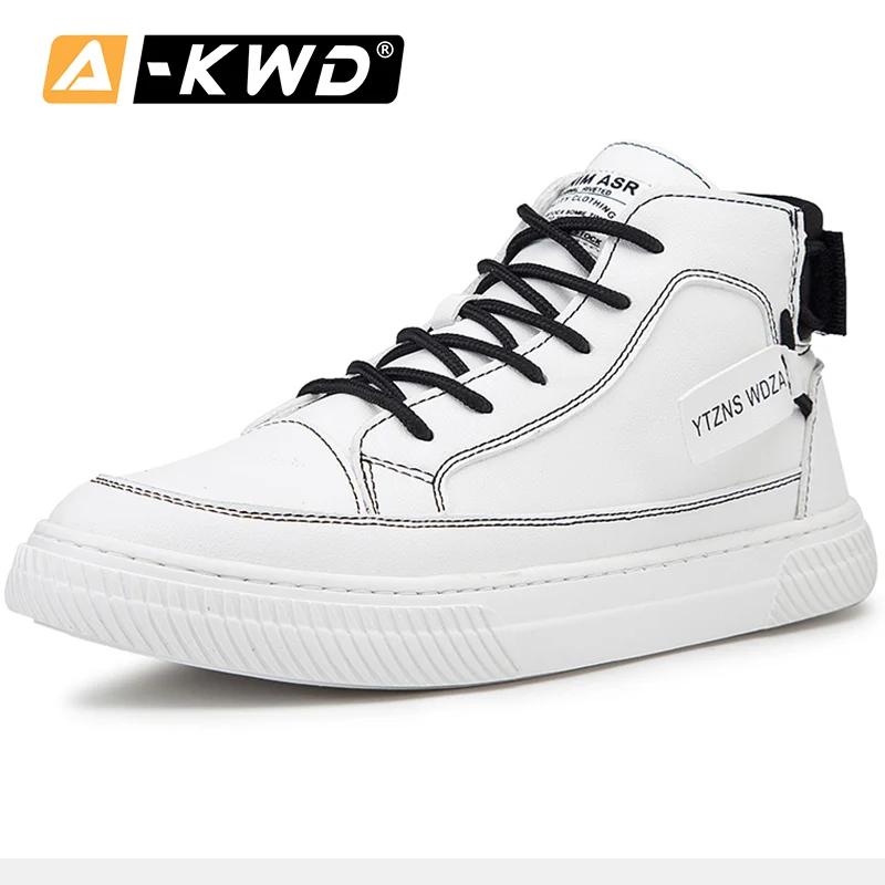 High Top White Sneakers Fashion Shoes 2019 Mens Leather Shoes Sapatos Para Hombre Man Shoose Genuine Leather Men Sneakers 37-45
High Top White Sneakers Fashion Shoes 2019 Mens Leather Shoes Sapatos Para Hombre Man Shoose Genuine Leather Men Sneakers 37-45