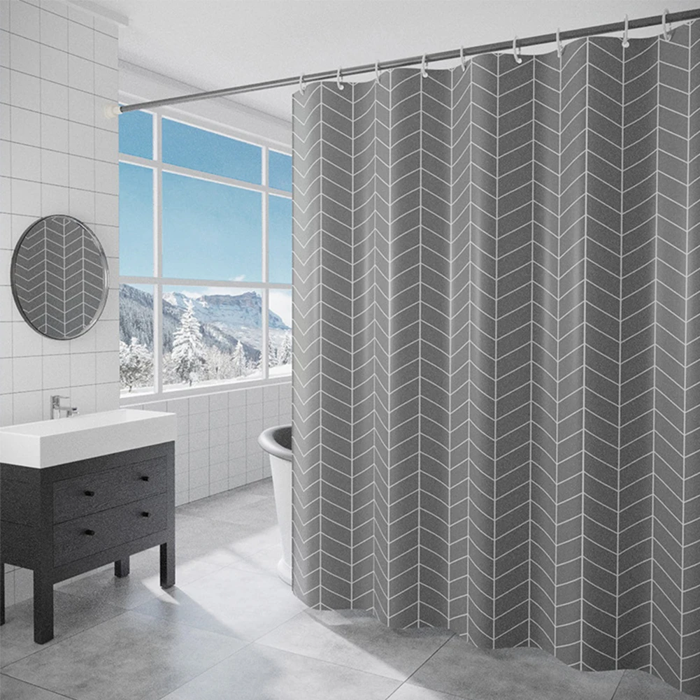 Modern Plaid Shower Curtain 72''×72'' Waterproof Bathroom Partition Curtain Polyester Moisture-Proof Shower Curtain with 12 Hook
Modern Plaid Shower Curtain 72''×72'' Waterproof Bathroom Partition Curtain Polyester Moisture-Proof Shower Curtain with 12 Hook