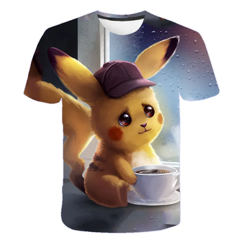 2021 Summer T-shirts Short Sleeve Funny 3d Pikachu T Shirt Boys Children Clothing Casual Baby Girls Clothes Street Clothes
2021 Summer T-shirts Short Sleeve Funny 3d Pikachu T Shirt Boys Children Clothing Casual Baby Girls Clothes Street Clothes