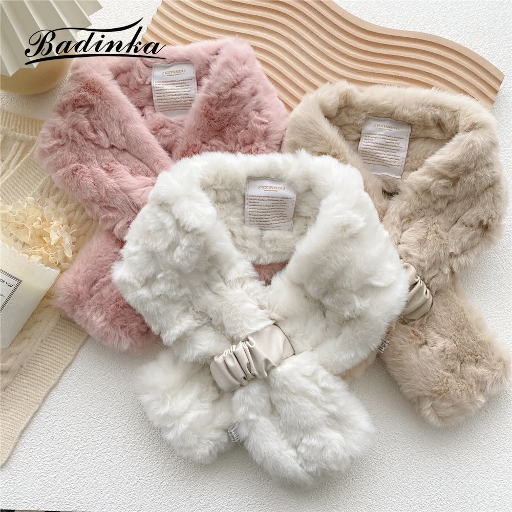 2022 New Harajuku Black Pink White Thick Faux Fur Collar Scarf Choker Muffler Stall Ladies Big Plush Neck Ring Scarfs for Women 
2022 New Harajuku Black Pink White Thick Faux Fur Collar Scarf Choker Muffler Stall Ladies Big Plush Neck Ring Scarfs for Women