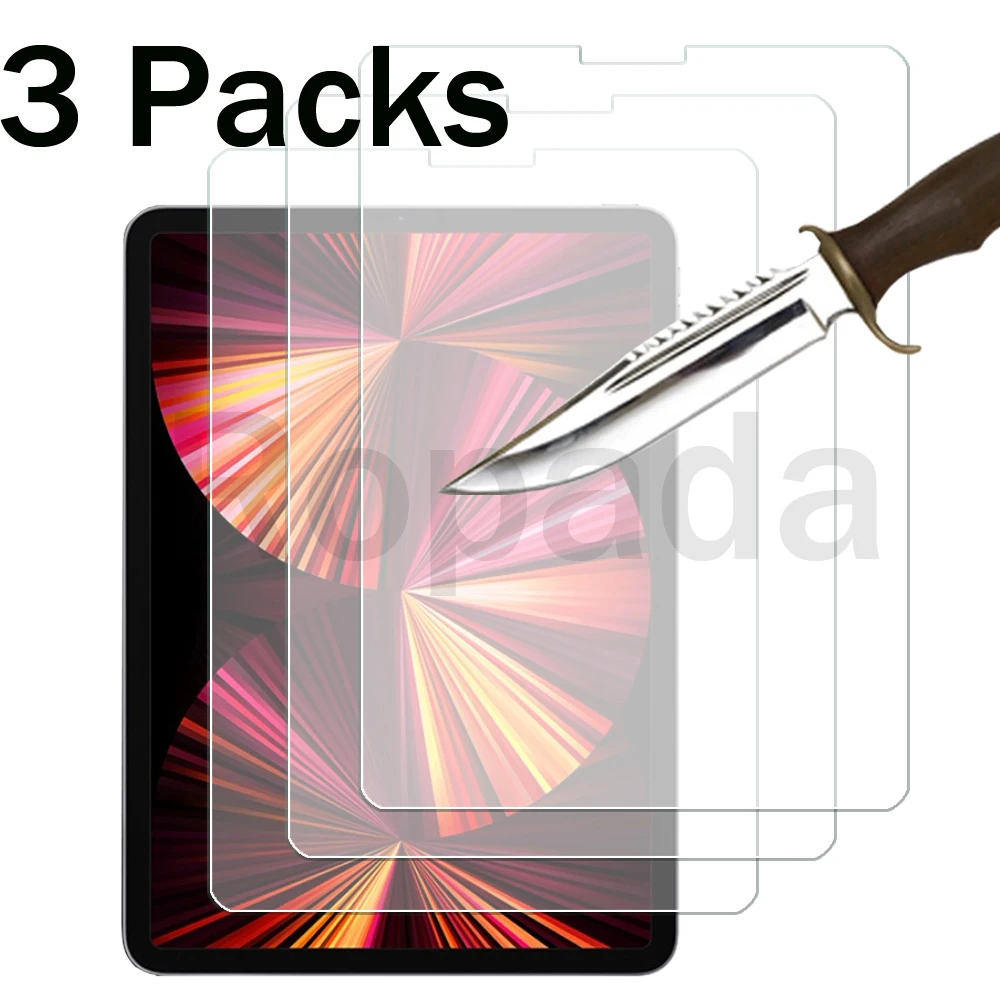 3 упаковки закаленное стекло для защиты экрана для iPad pro 11 2021 версия 11 дюймов Защитная пленка для планшета
3 упаковки закаленное стекло для защиты экрана для iPad pro 11 2021 версия 11 дюймов Защитная пленка для планшета