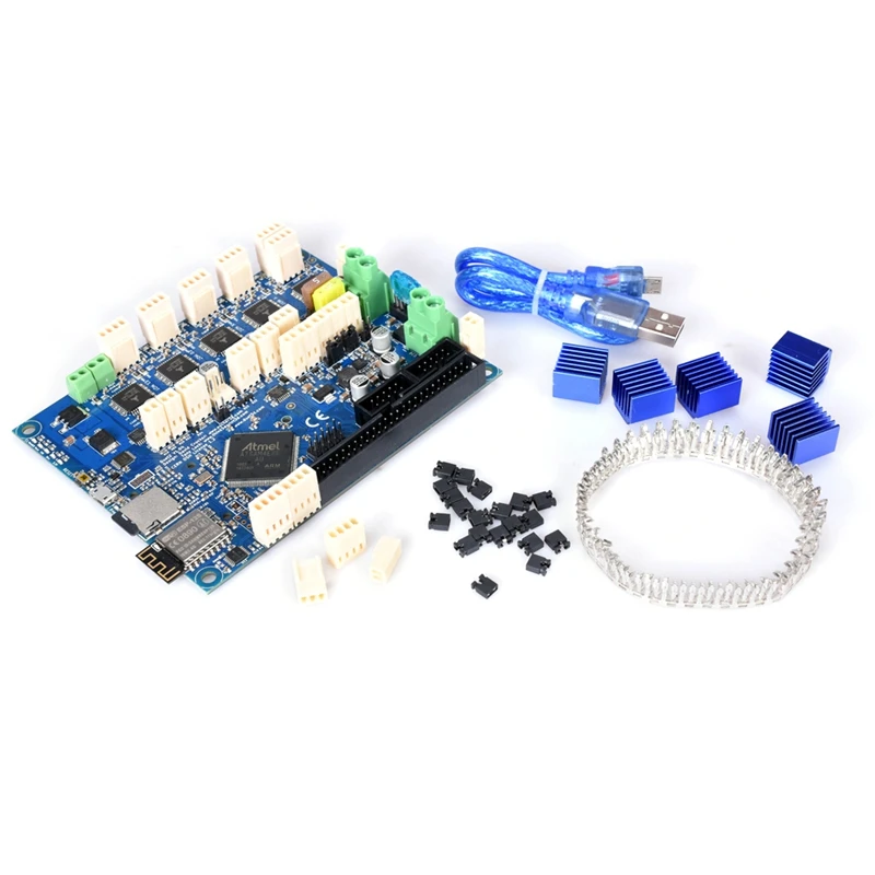 Duet 2 Wifi V1.04 Upgrade 32Bit Control Board Duet2 Wifi 32 Bit Motherboard for CNC Machine Ender 3 Pro 3D Printer Parts
Duet 2 Wifi V1.04 Upgrade 32Bit Control Board Duet2 Wifi 32 Bit Motherboard for CNC Machine Ender 3 Pro 3D Printer Parts