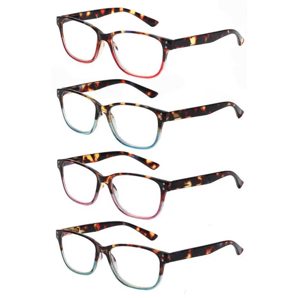 Classic Rectangle Frame Reading Glasses Spring Hinge Design Lightweight and Comfortable HD Reader for Men and Women
Classic Rectangle Frame Reading Glasses Spring Hinge Design Lightweight and Comfortable HD Reader for Men and Women