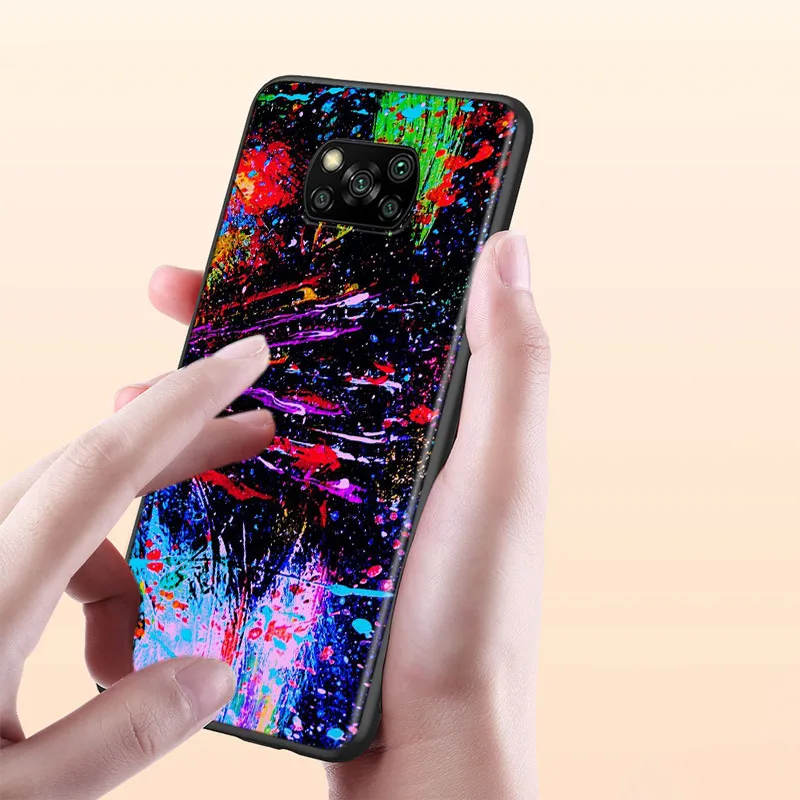 Акварельные чернила Граффити Для XiaoMi Poco X2 X3 NFC M2 M3 F1 F2 C3 Pro Mi Mix 3 Play A3 A2 A1 CC9E CC9 5X 6X 5 6 Lite