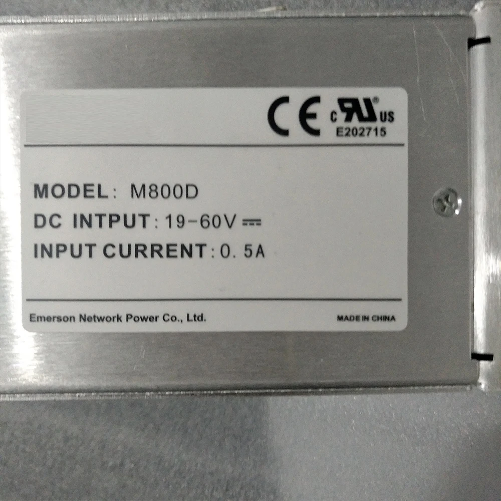 Power Monitoring Module For Emerson M800D Fully Tested 
Power Monitoring Module For Emerson M800D Fully Tested