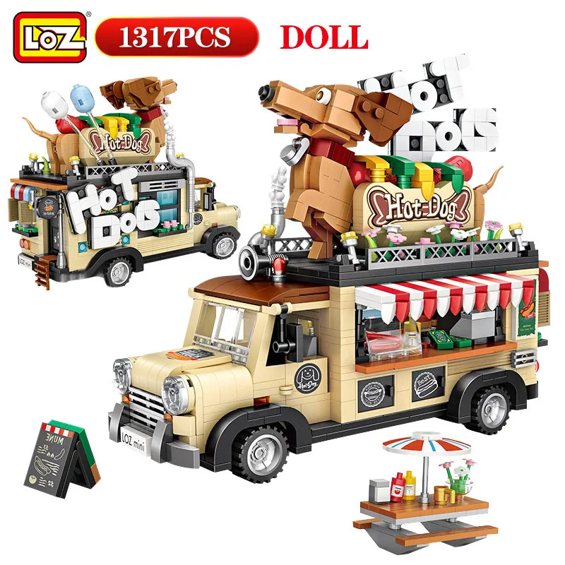1317pcs Mini Bricks City Hot Dog Cart Car Figurine Model Building Blocks Vehicle Education Toys For Children Gifts
1317pcs Mini Bricks City Hot Dog Cart Car Figurine Model Building Blocks Vehicle Education Toys For Children Gifts
