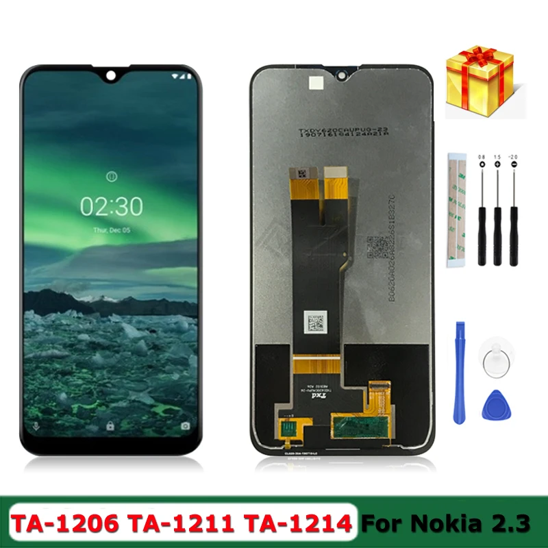 ЖК-дисплей 6,2 дюйма для Nokia 2.3, сенсорная панель, стекло, дигитайзер AssemblyTA-1206 TA-1211 TA-1214 TA-1209, Запасная часть
ЖК-дисплей 6,2 дюйма для Nokia 2.3, сенсорная панель, стекло, дигитайзер AssemblyTA-1206 TA-1211 TA-1214 TA-1209, Запасная часть