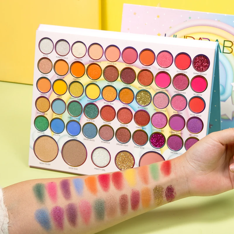 56 Colors Makeup Eyeshadow Pallete Highlighter Matte Shimmer Neon High Pigmented Eye Shadows Glitter Face Contour Powder Blusher
56 Colors Makeup Eyeshadow Pallete Highlighter Matte Shimmer Neon High Pigmented Eye Shadows Glitter Face Contour Powder Blusher