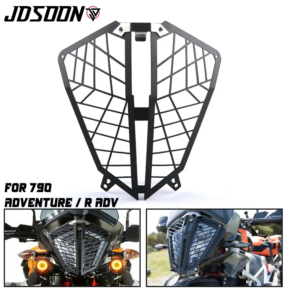Motorcycle Accessories Headlight Protection Guard Cover FOR 790 Adventure / R ADV Aluminum
Motorcycle Accessories Headlight Protection Guard Cover FOR 790 Adventure / R ADV Aluminum