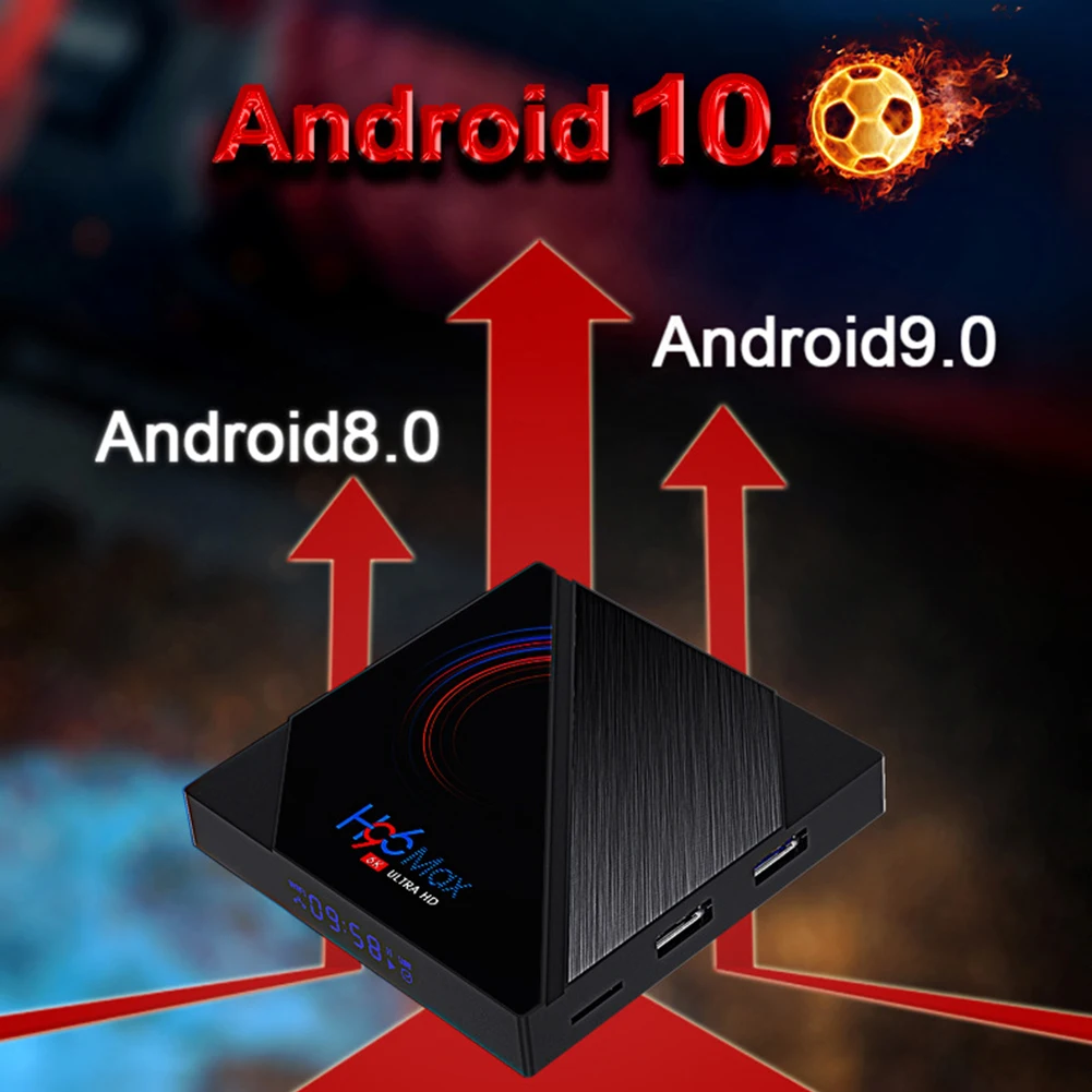 H616 Set Top 2GB RAM 16GB ROM Audio 5GHz 2.4GHz 6K USB 3.0 BT 4.0 Ultra HD TV Box Video Dual-WiFi 3D For Android 10.0
H616 Set Top 2GB RAM 16GB ROM Audio 5GHz 2.4GHz 6K USB 3.0 BT 4.0 Ultra HD TV Box Video Dual-WiFi 3D For Android 10.0