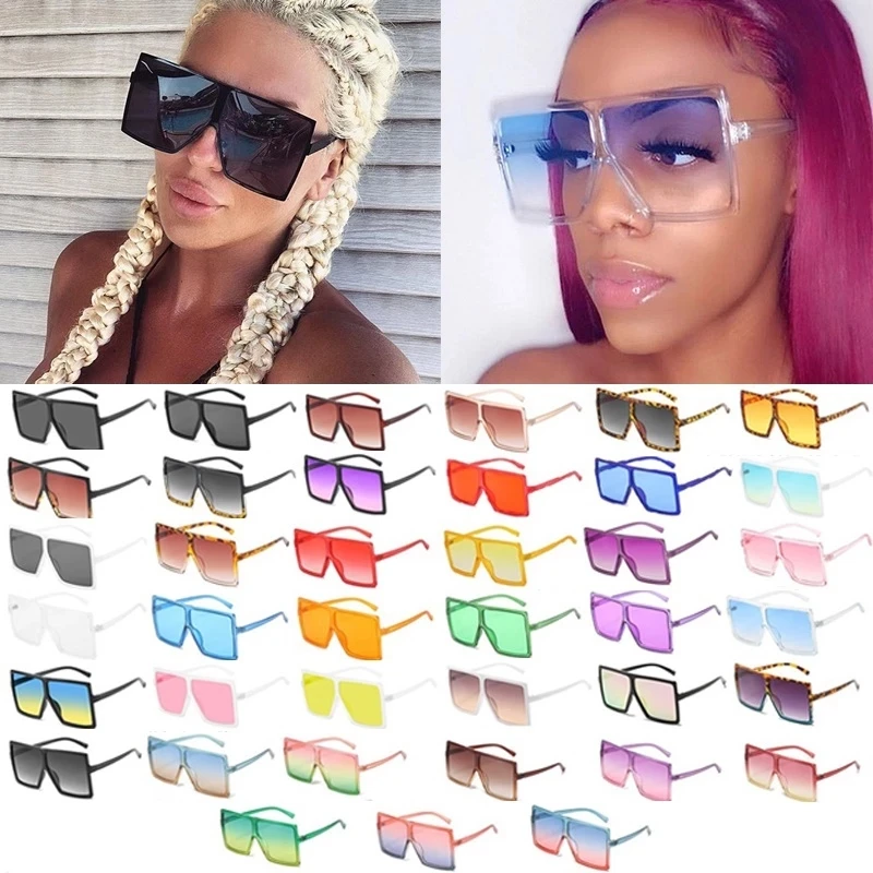 Vintage Big Square Sunglasses Women Top Quality Goggles 2021 Brand Fashion Women's Oversize Sun Glasses Femal Eyewear
Vintage Big Square Sunglasses Women Top Quality Goggles 2021 Brand Fashion Women's Oversize Sun Glasses Femal Eyewear