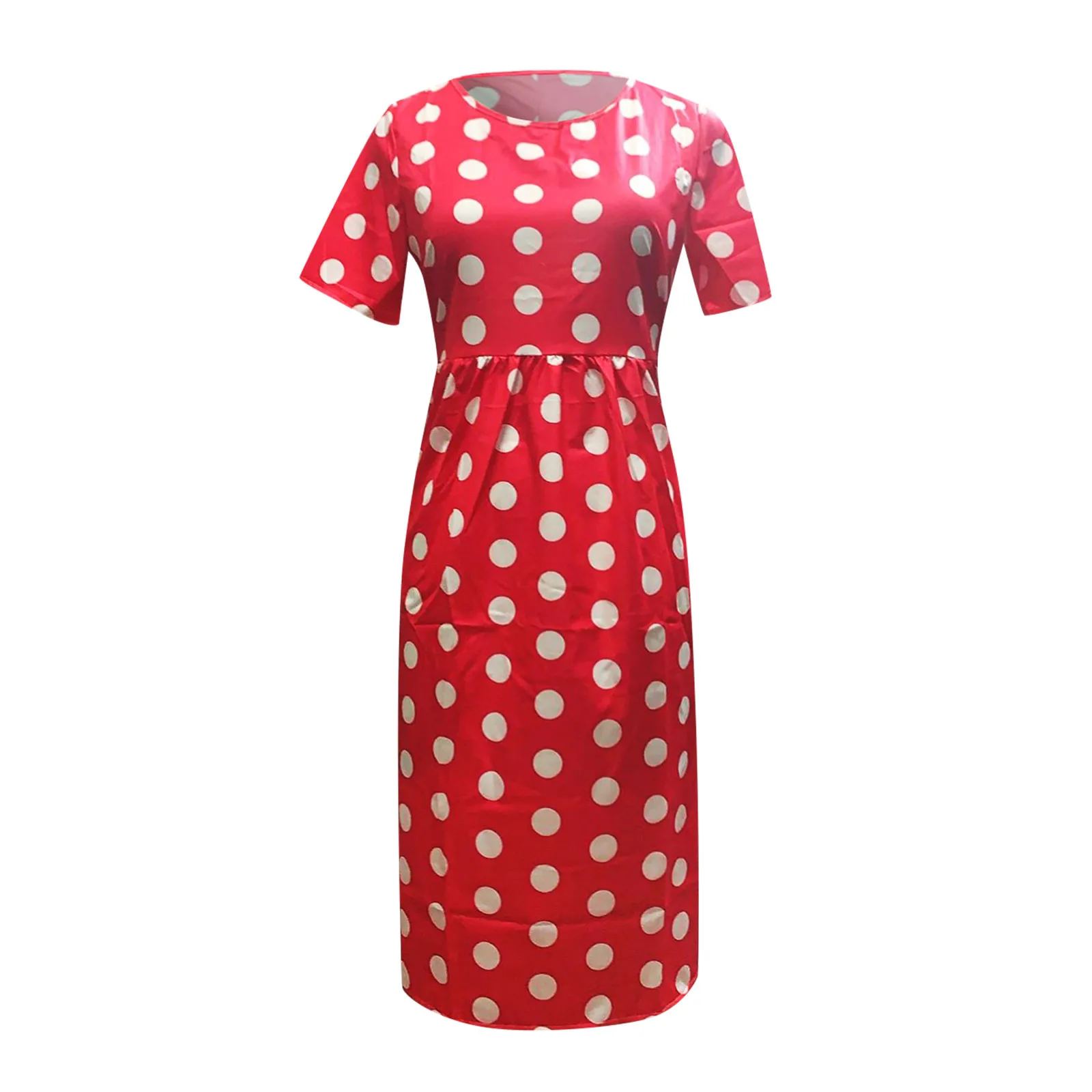 40# Casual Polka Dot Dress Short Sleeve O Neck Pocket Dress Holiday Plus Size Dresses For Women 2021 Cotton And Line Robe Femme
40# Casual Polka Dot Dress Short Sleeve O Neck Pocket Dress Holiday Plus Size Dresses For Women 2021 Cotton And Line Robe Femme