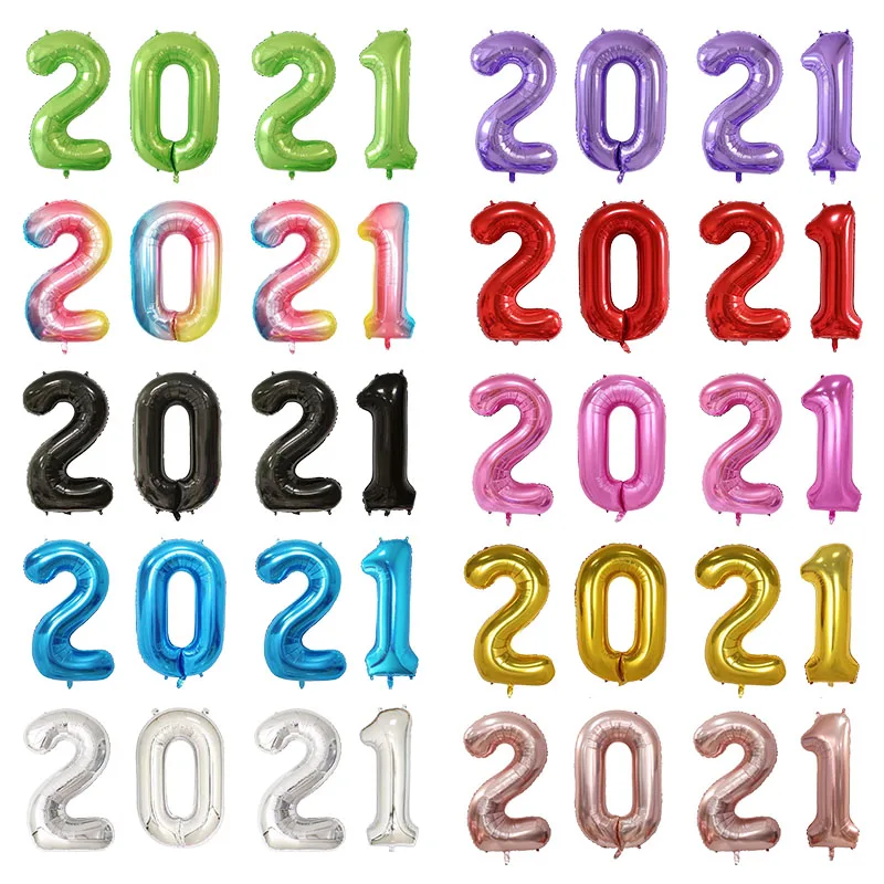 40Inch 2021 Number Balloon Figure Digital Air Globos Celebration Happy New Year Christmas Party Decorations Baby Shower Supplies
40Inch 2021 Number Balloon Figure Digital Air Globos Celebration Happy New Year Christmas Party Decorations Baby Shower Supplies