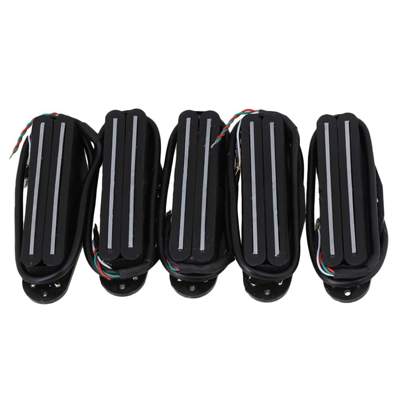 5 Pieces Black Dual Hot Rail Humbucker Guitar Neck Pickup 4 Wire Electric Guitar Neck Pickup 4 Wires Dual Hot Rail Humbucker Gui
5 Pieces Black Dual Hot Rail Humbucker Guitar Neck Pickup 4 Wire Electric Guitar Neck Pickup 4 Wires Dual Hot Rail Humbucker Gui