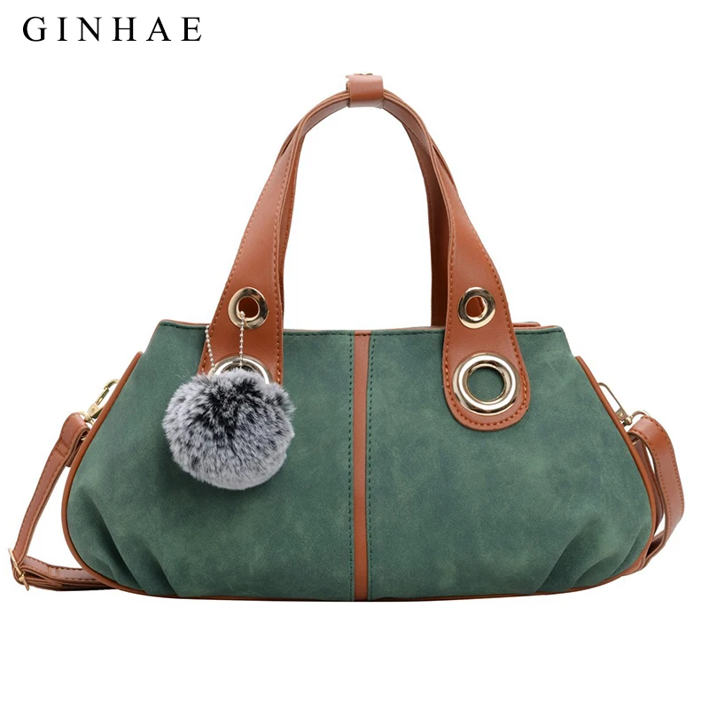 Ginhae Vintage Leather Top-Handle Bag Female Matte Black Shoulder Bag Patchwork Women Handbag Luxury Crossbody Tote Bag Designer
Ginhae Vintage Leather Top-Handle Bag Female Matte Black Shoulder Bag Patchwork Women Handbag Luxury Crossbody Tote Bag Designer