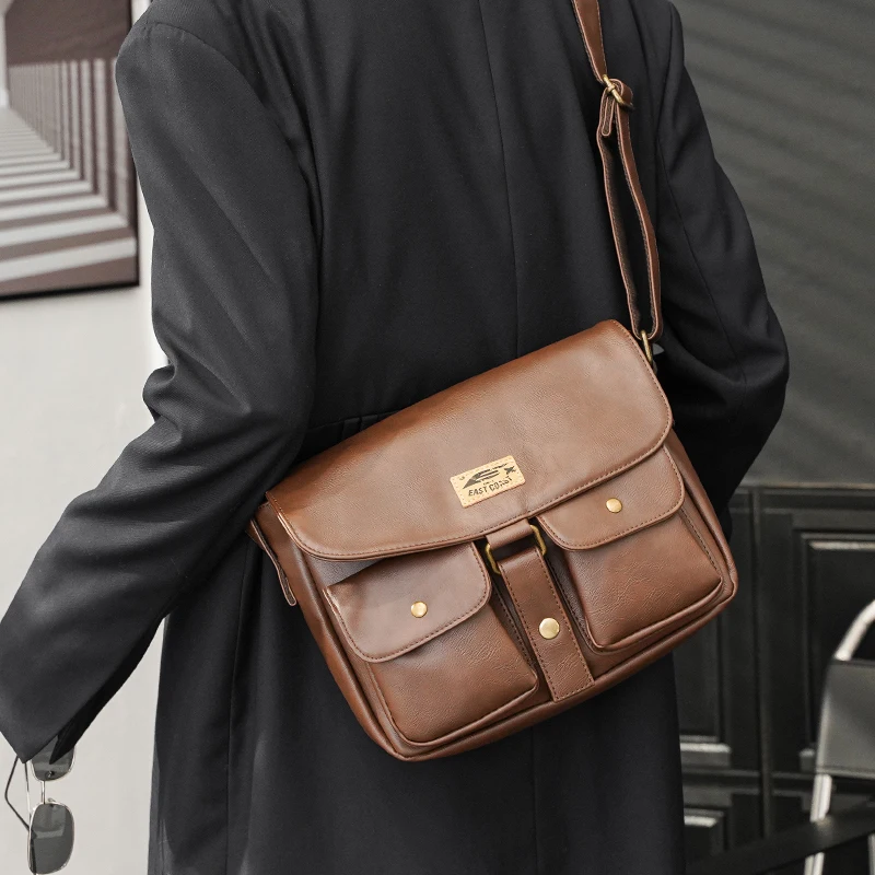 Tidog винтажная кожаная сумка через плечо
Tidog винтажная кожаная сумка через плечо