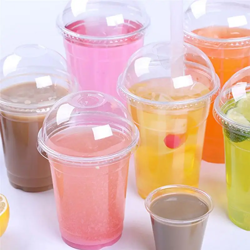 50Pcs 360ml/380ml/500ml Disposable Clear Plastic Cups with a Hole Dome Lids for Tea Fruit Juice Tea Disposable Cup Tableware
50Pcs 360ml/380ml/500ml Disposable Clear Plastic Cups with a Hole Dome Lids for Tea Fruit Juice Tea Disposable Cup Tableware