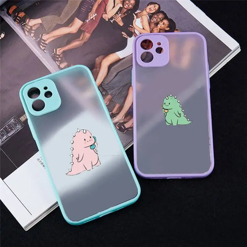 Little dinosaur Cute cartoon animal Phone Case matte transparent For iphone 7 8 11 12 13 plus mini x xs xr pro max cover
Little dinosaur Cute cartoon animal Phone Case matte transparent For iphone 7 8 11 12 13 plus mini x xs xr pro max cover