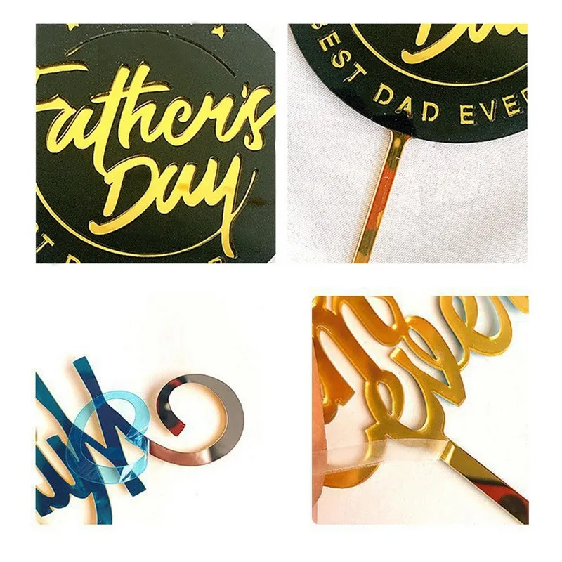 Father's Day Acrylic Cake Topper Letters Cupcake Decor Birthday Party Supplies Cakes Decoration Acrylic Party Decoration 2021
Father's Day Acrylic Cake Topper Letters Cupcake Decor Birthday Party Supplies Cakes Decoration Acrylic Party Decoration 2021