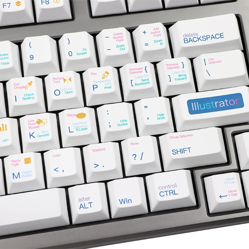 35EA Mechanical Keyboard Keycaps Cherry Profile AI Theme 136PCS Dye Sub KeyCaps Compatible with Cherry MX GK61 64 84 96
35EA Mechanical Keyboard Keycaps Cherry Profile AI Theme 136PCS Dye Sub KeyCaps Compatible with Cherry MX GK61 64 84 96