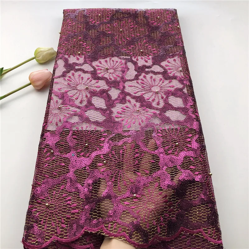 2019 Latest Nigerian Lace Fabric High Quality Organza Lace Embroidery Sequins Lace Fabric 5Yards French African Lace Fabric
2019 Latest Nigerian Lace Fabric High Quality Organza Lace Embroidery Sequins Lace Fabric 5Yards French African Lace Fabric