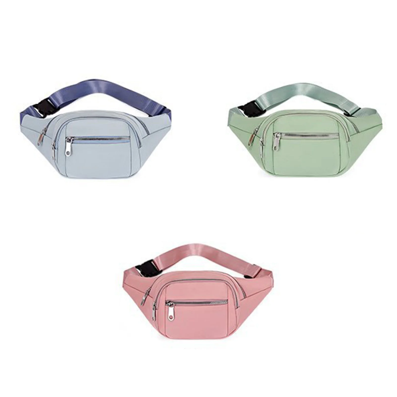 Women Casual Waist Bag Candy Color Multipurpose Large Capacity Chest Pack with Multiple Pockets
Women Casual Waist Bag Candy Color Multipurpose Large Capacity Chest Pack with Multiple Pockets