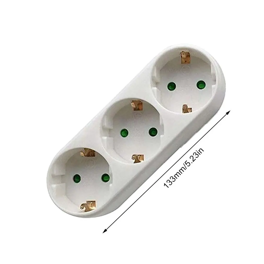 2/3 Socket Multiple Plug Power Strip Socket Distribution Adapter 16A/250V German Electric Socket Power Supply Plug Adapter
2/3 Socket Multiple Plug Power Strip Socket Distribution Adapter 16A/250V German Electric Socket Power Supply Plug Adapter