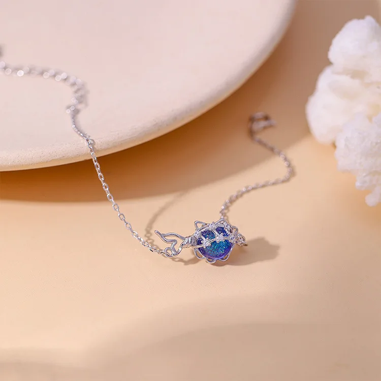 Classic Female Blue Crystal Fish Bracelet Dainty Silver Color Star Wedding Bracelets For Women Cute Zircon Stone Chain Bracelet
Classic Female Blue Crystal Fish Bracelet Dainty Silver Color Star Wedding Bracelets For Women Cute Zircon Stone Chain Bracelet