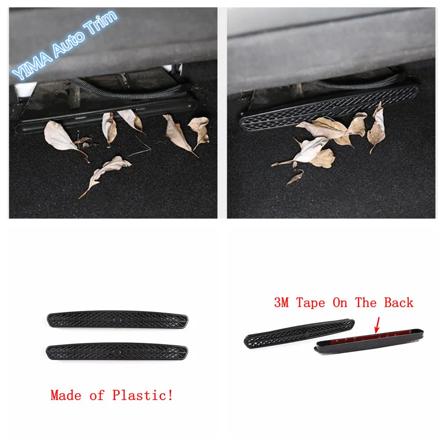 Car Seat Bottom AC Air Duct Vent Anti-blocking Plastic Cover For Mercedes Benz A Class W177 / B Class W247 / GLB 2019 - 2021
Car Seat Bottom AC Air Duct Vent Anti-blocking Plastic Cover For Mercedes Benz A Class W177 / B Class W247 / GLB 2019 - 2021