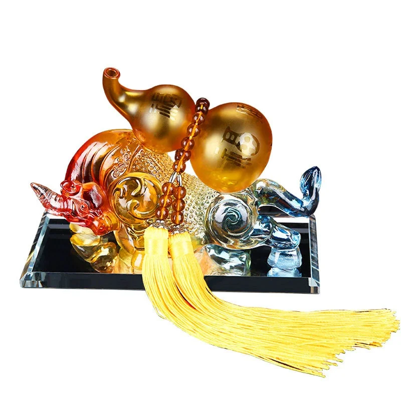 Creative Car perfume seat cow gourd high-grade vehicle Feng Shui interior decoration
Creative Car perfume seat cow gourd high-grade vehicle Feng Shui interior decoration