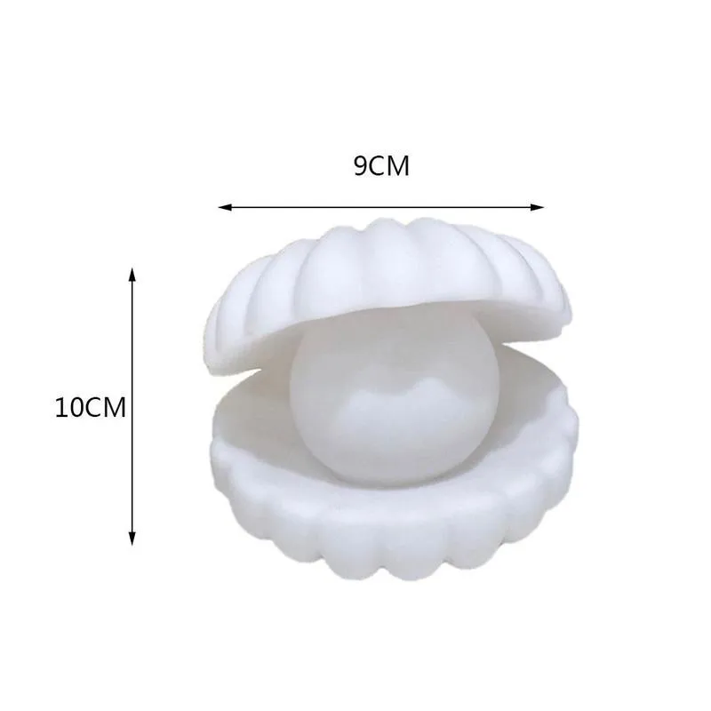 Enamel Pearl Shell LED Night Light 1pc Streamer Dream Shell Atmosphere Lamp Home Bedroom Lighting Decoration
Enamel Pearl Shell LED Night Light 1pc Streamer Dream Shell Atmosphere Lamp Home Bedroom Lighting Decoration