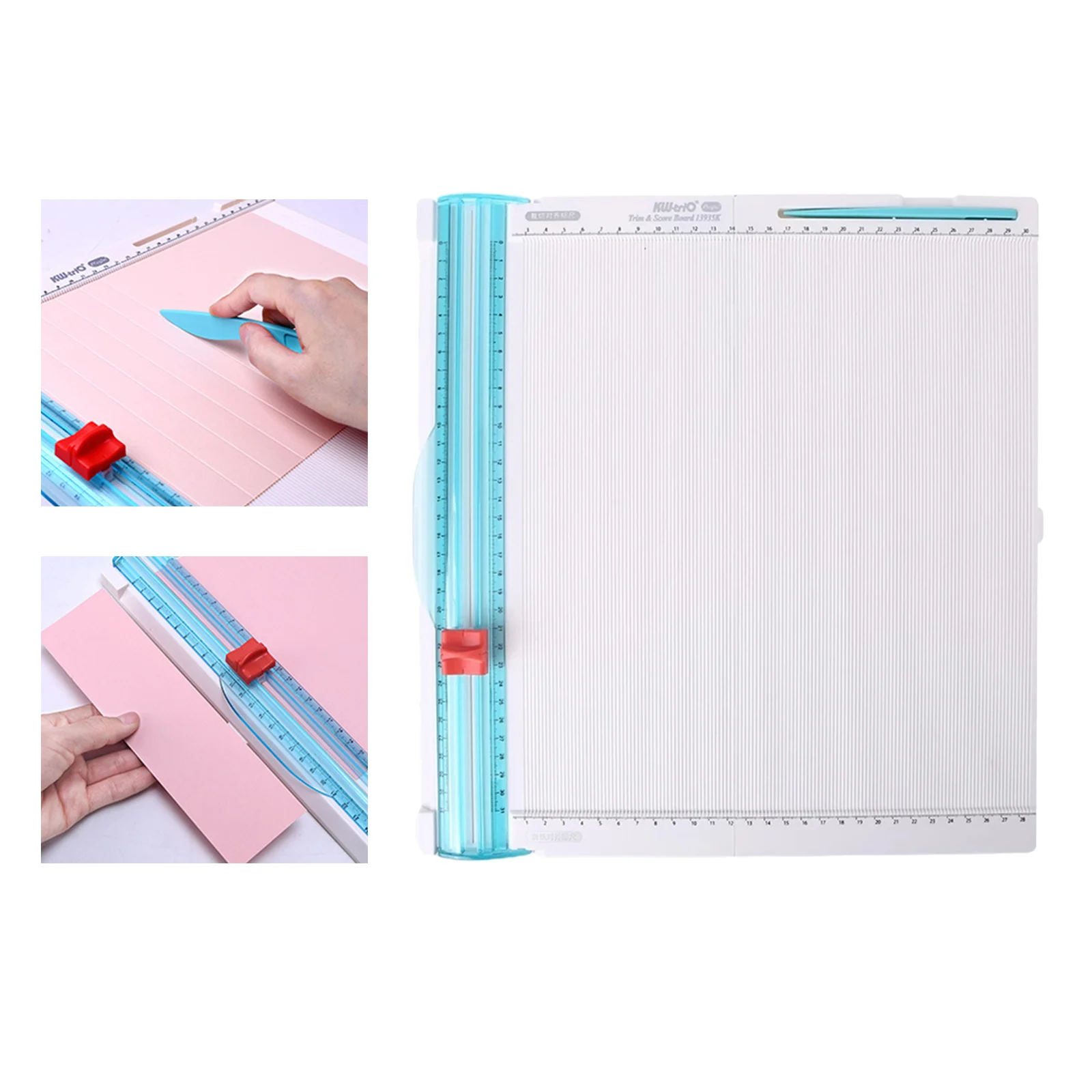 Paper Trimmer Scoring Board Guide Craft Paper Clipping Scoreboard Folding Scrapbooking Tool DIY Accessories
Paper Trimmer Scoring Board Guide Craft Paper Clipping Scoreboard Folding Scrapbooking Tool DIY Accessories