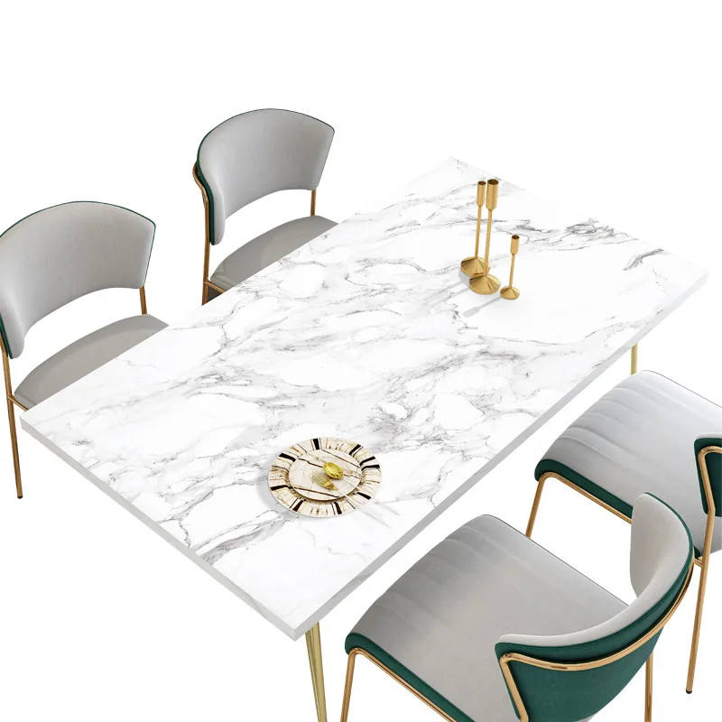 Simple and Pure White Marbled Table Cloth Waterproof and Oil-Proof Household Thickened Non-Slip Pu Leather Table Mat
Simple and Pure White Marbled Table Cloth Waterproof and Oil-Proof Household Thickened Non-Slip Pu Leather Table Mat
