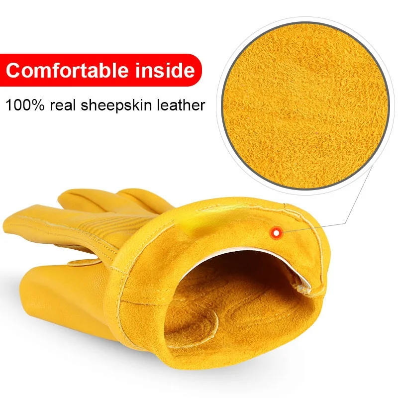 Motorcycle Moto Gloves Sheepskin Leather Sports Ski Windproof Anti Cold Anti Snowboard Hiking Hunting Work Glove for Motocross
Motorcycle Moto Gloves Sheepskin Leather Sports Ski Windproof Anti Cold Anti Snowboard Hiking Hunting Work Glove for Motocross