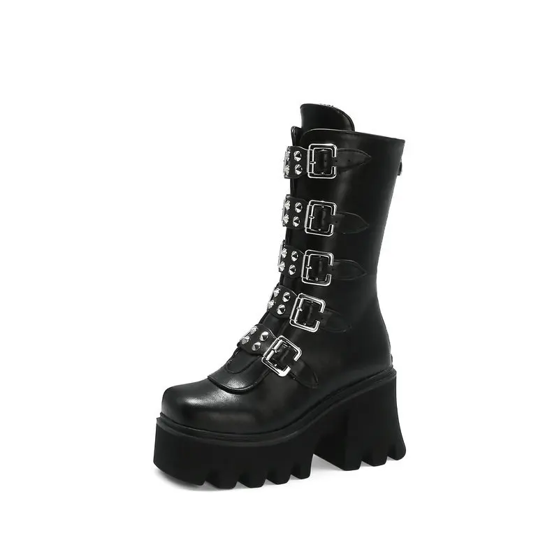 autumn and winter new style boots, thick boots, women's high-heeled motorcycle boots, soled short tube women's boots,
autumn and winter new style boots, thick boots, women's high-heeled motorcycle boots, soled short tube women's boots,