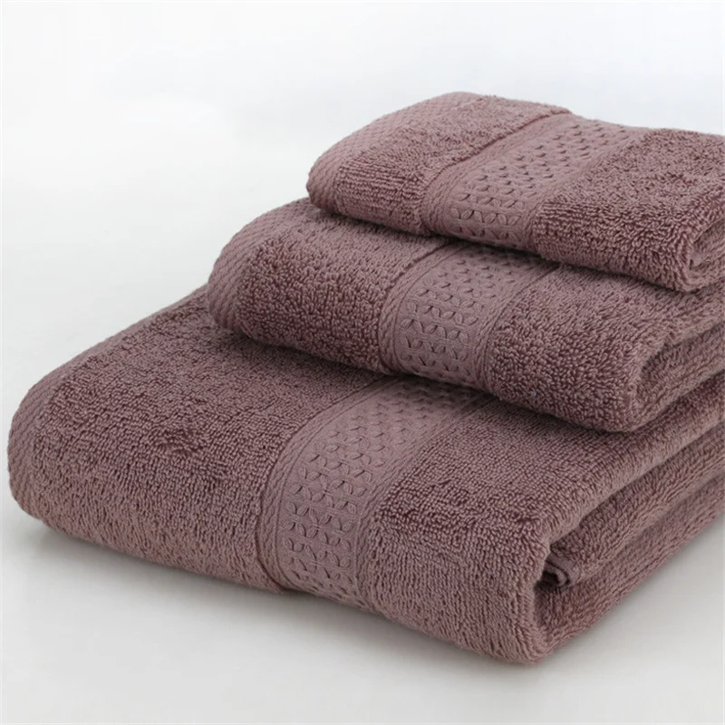 100%Cotton Bath Towel Set,1 Large Bath Towels,1 Hand Towels,1 Washcloths. Hotel Quality For Bathroom Highly Absorbent 
100%Cotton Bath Towel Set,1 Large Bath Towels,1 Hand Towels,1 Washcloths. Hotel Quality For Bathroom Highly Absorbent