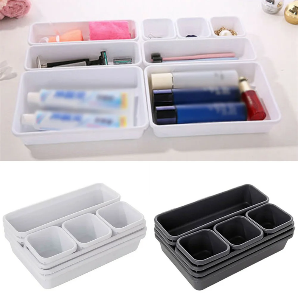 8pcs/set Adjustable Drawer Organizer Box Trays Make Up Cosmetics Sundries Divider Holder Kitchen Bathroom Closet Jewellery Box
8pcs/set Adjustable Drawer Organizer Box Trays Make Up Cosmetics Sundries Divider Holder Kitchen Bathroom Closet Jewellery Box