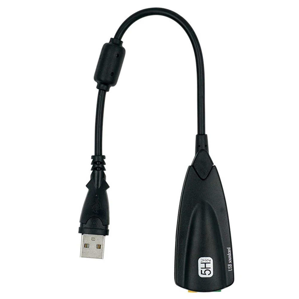 3D External USB Sound Card 7.1 with 3.5mm Audio Interface Adapter for Headphone Speakers Laptop Computer PC
3D External USB Sound Card 7.1 with 3.5mm Audio Interface Adapter for Headphone Speakers Laptop Computer PC