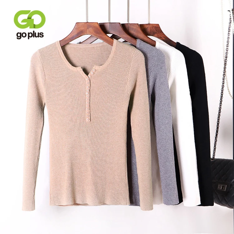 GOPLUS Women's Sweater V-neck Short Knitted Korean Sweaters Black White Gray Buttons Pullover Pull Femme Nouveaute 2022 C9733
GOPLUS Women's Sweater V-neck Short Knitted Korean Sweaters Black White Gray Buttons Pullover Pull Femme Nouveaute 2022 C9733