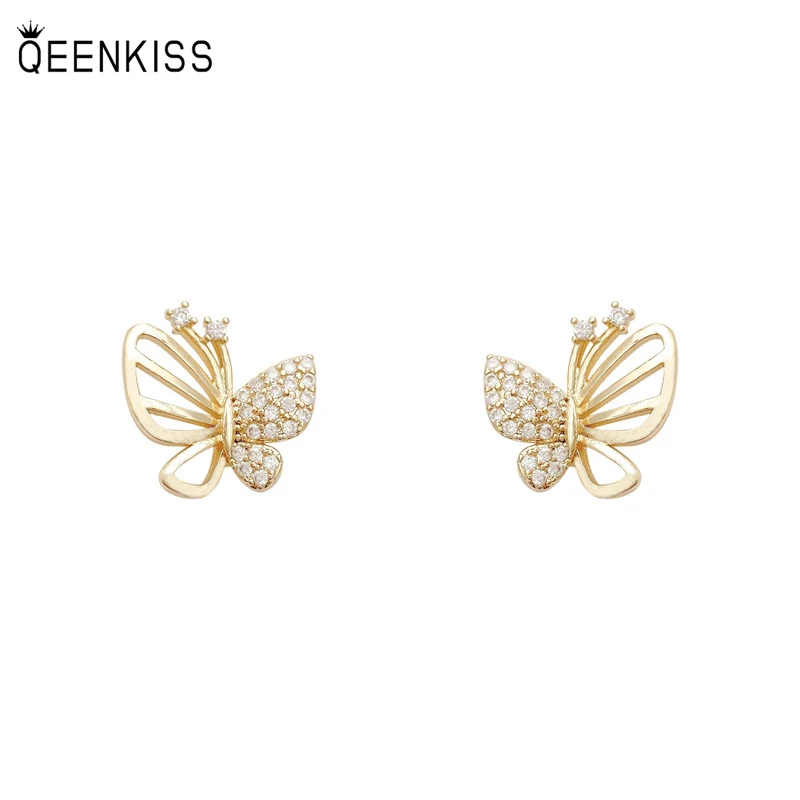 QEENKISS EG794 Fine Jewelry Wholesale Woman Birthday Wedding Gift Butterfly AAA Zircon 925 Sterling Silver Needle Stud Earrings
QEENKISS EG794 Fine Jewelry Wholesale Woman Birthday Wedding Gift Butterfly AAA Zircon 925 Sterling Silver Needle Stud Earrings