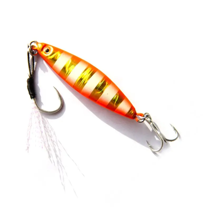 Fishing Lure Metal Jig Spoon 30g 40g Shore Casting Jigging Lead Fish Sea Bass Jig
Fishing Lure Metal Jig Spoon 30g 40g Shore Casting Jigging Lead Fish Sea Bass Jig