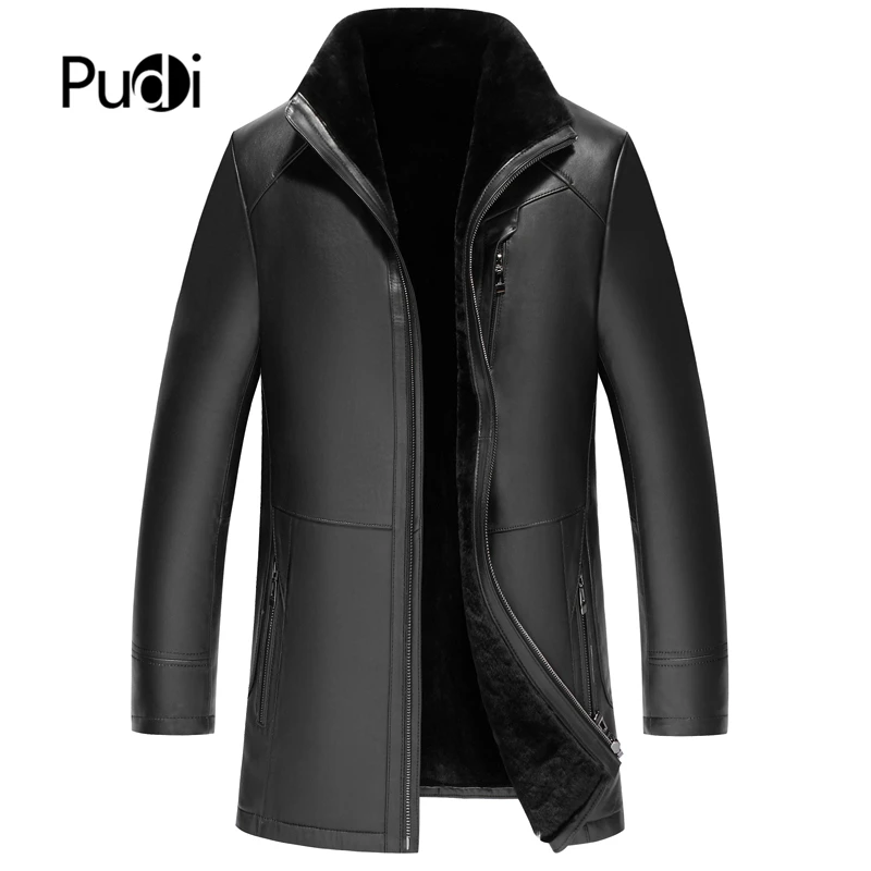 Pudi MT176 Brand New Fashion Men Real Wool Fur Coat Jacket Genuine Sheep Skin Leather Hooded Jackets Winter Warm Coats Outwear
Pudi MT176 Brand New Fashion Men Real Wool Fur Coat Jacket Genuine Sheep Skin Leather Hooded Jackets Winter Warm Coats Outwear